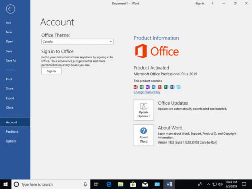 ms office 2019 highly compressed rar